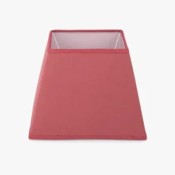 AbatJour Quadrado em Seda Vermelho