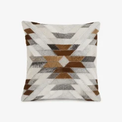 Almofada de Pele Geométrico 40x40