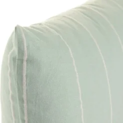Almofada de Riscas Verde Água 50x30