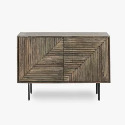 Aparador Geométrico Duas Portas 100x39,5x70 cm