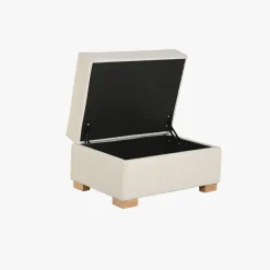 Banqueta com Arrumação Bege