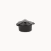 Caçarola Mini de ferro fundido Antracite D10 cm