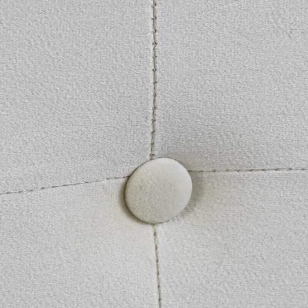 Cabeceira Cama Capitoné Creme 159 cm