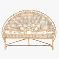 Cabeceira Cama Ornamentada Rattan 175 cm