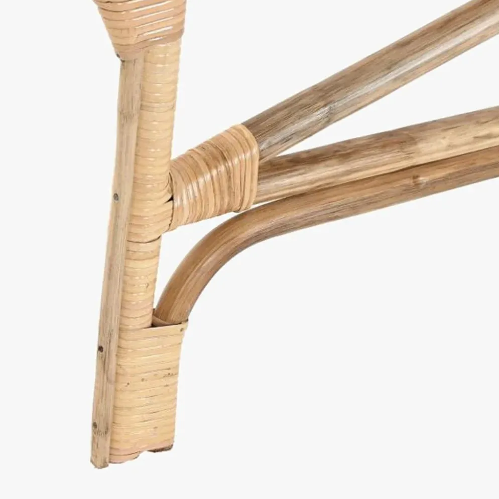 Cabeceira Cama Ornamentada Rattan 175 cm