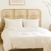 Cabeceira Cama Rattan Retangular 183 cm