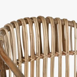 Cadeira de Rattan e Bambu