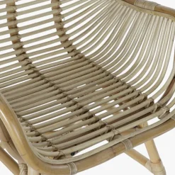 Cadeirao Alto de Rattan 62x62x92