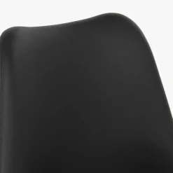 Cadeira Revestimento Sintético Preto