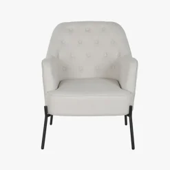 Cadeirão Capitoné Bege 65x73x79,5