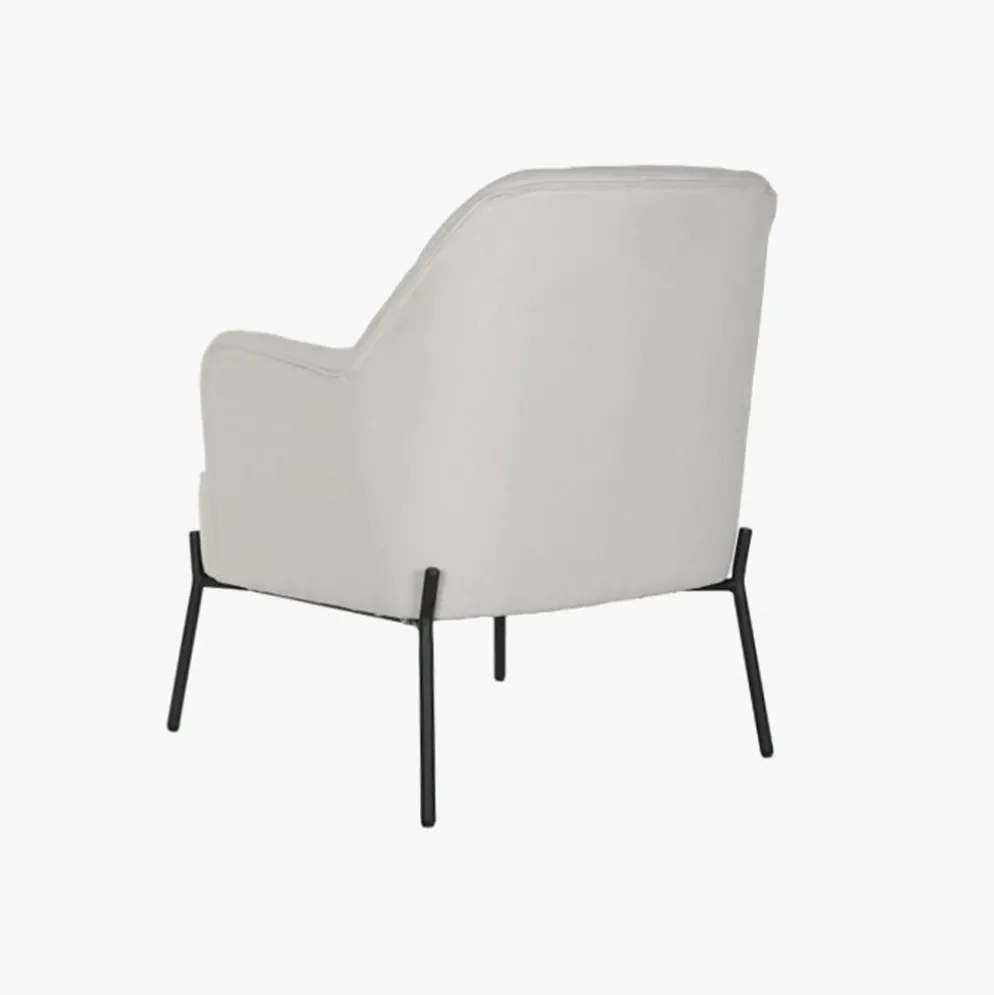 Cadeirão Capitoné Bege 65x73x79,5
