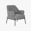 Cadeirão Capitoné Cinza 65x73x79,5