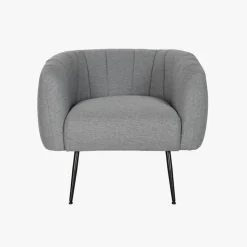 Cadeirão Com Braços Cinza 81x75x73