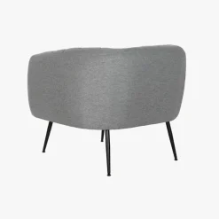 Cadeirão Com Braços Cinza 81x75x73