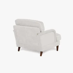 Cadeirão Com Perfis em Bege 93x94x86