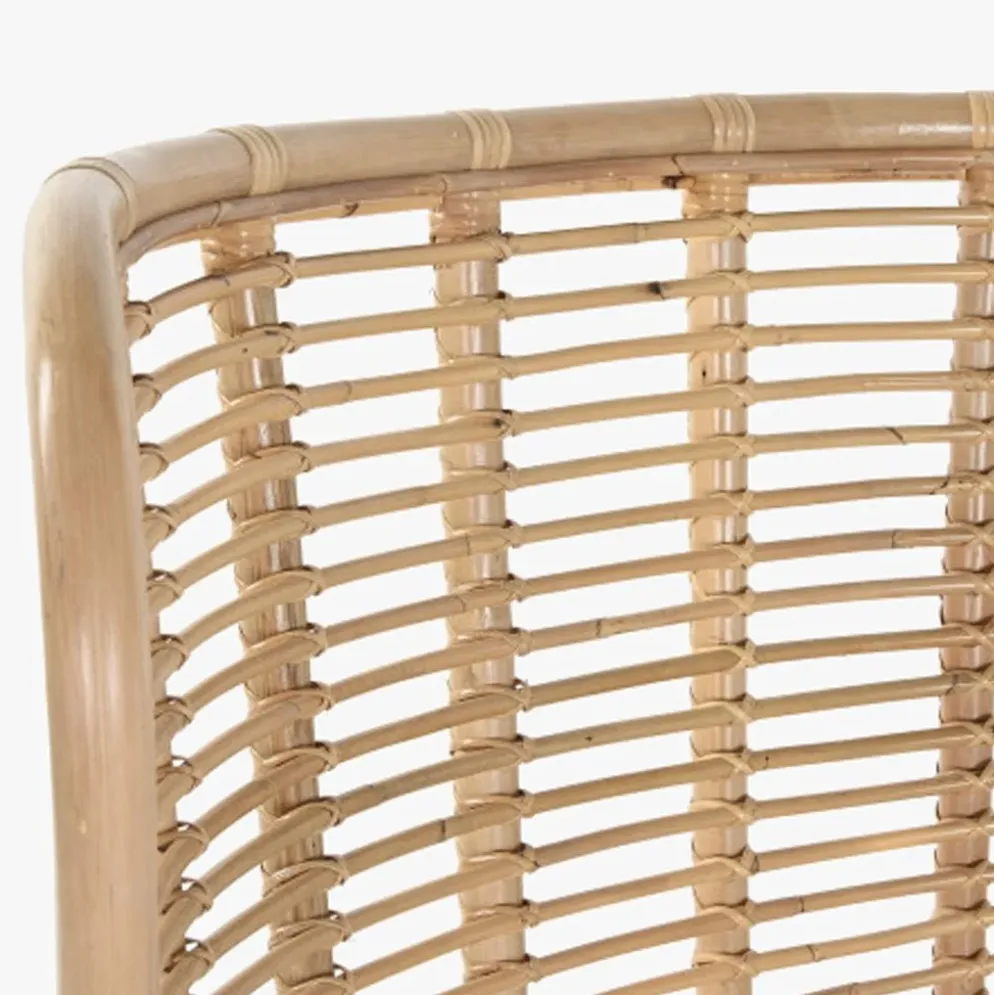 Cadeirão de Rattan Bambu