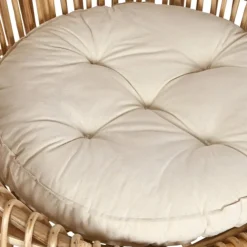 Cadeirão de Rattan e Bambu