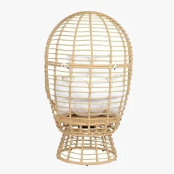 Cadeirão de Rattan Giratório