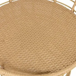 Cadeirão de Rattan Giratório