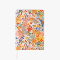 Caderno Capa Dura Pontilhado Pássaro A5