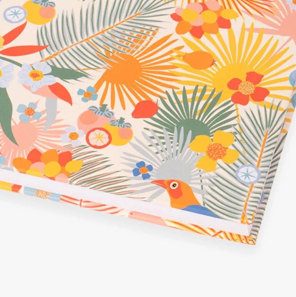 Caderno Capa Dura Pontilhado Pássaro A5