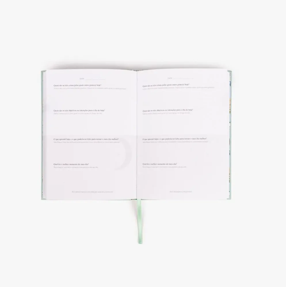 Caderno Journal Verde Capa Dura A5