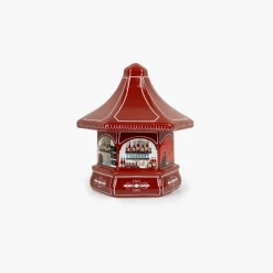 Caixa Decorativa Vermelha Quiosque de Ginjinha