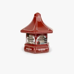 Caixa Decorativa Vermelha Quiosque de Ginjinha