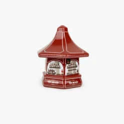 Caixa Decorativa Vermelha Quiosque de Ginjinha
