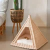 Cama de Animal RattanTriangular