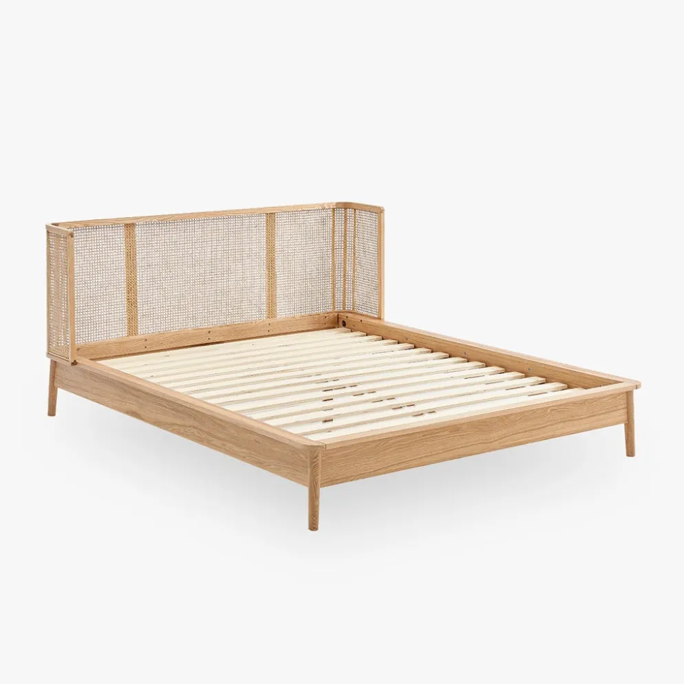 Cama Rattan 160x200 cm