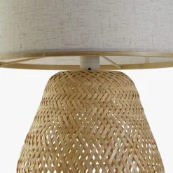 Candeeiro de Mesa Bambu 71 cm