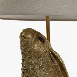 Candeeiro de Mesa Coelhos Dourados