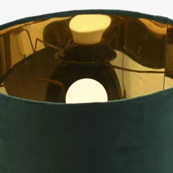 Candeeiro de Mesa Preto 37 cm