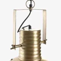 Candeeiro de Teto Bola de Rede Dourado