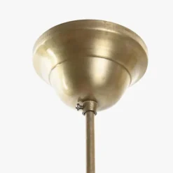 Candeeiro de Teto Bola de Rede Dourado