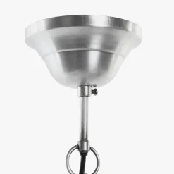Candeeiro de Teto Ferro e Madeira 43cm