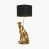 Candeeiro Leopardo Dourado