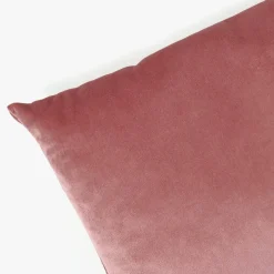 Capa de Almofada de Veludo Rosa Velho