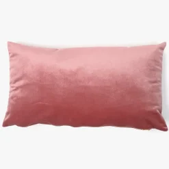 Capa de Almofada de Veludo Rosa Velho