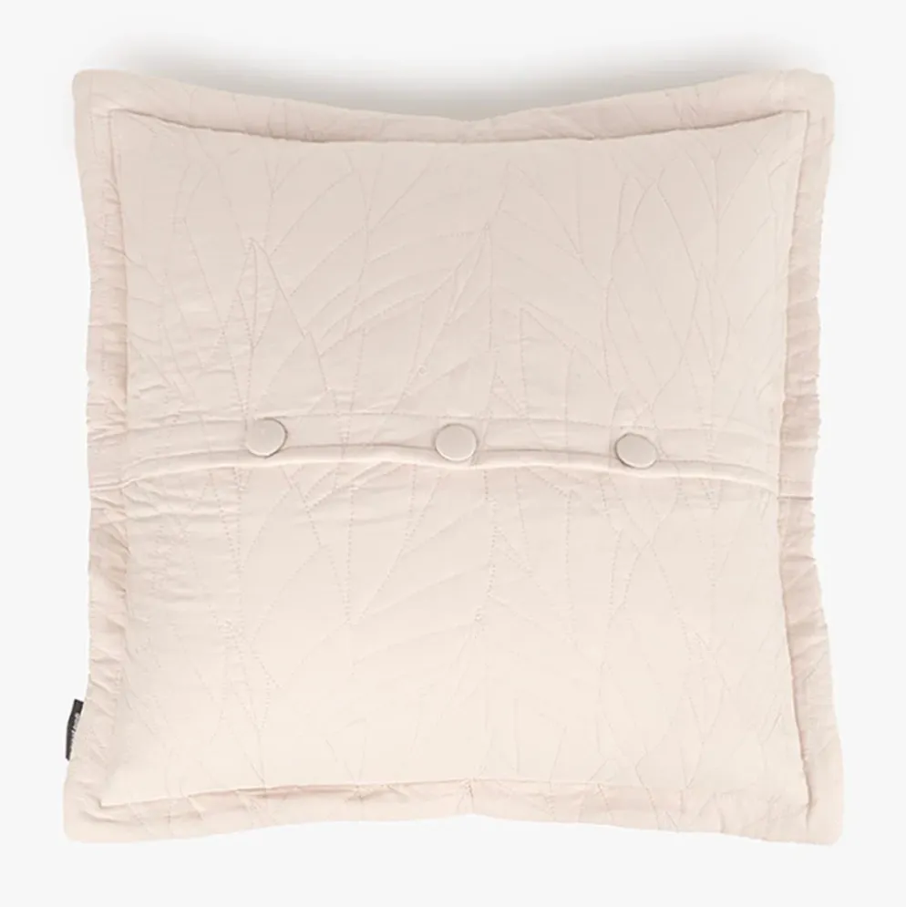 Capa de Almofada Folhas Bege 60x60
