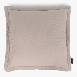 Capa de Almofada Folhas Cinza 60x60