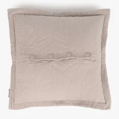 Capa de Almofada Folhas Cinza 60x60