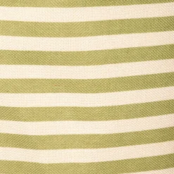Cesto da roupa às riscas verdes