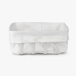 Cesto de Pão em Metal com Forra de Tecido