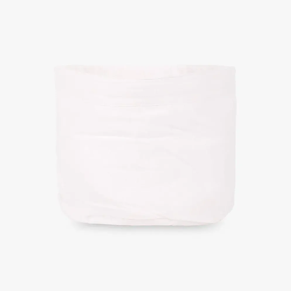Cesto e Saco de Pão Algodão Branco
