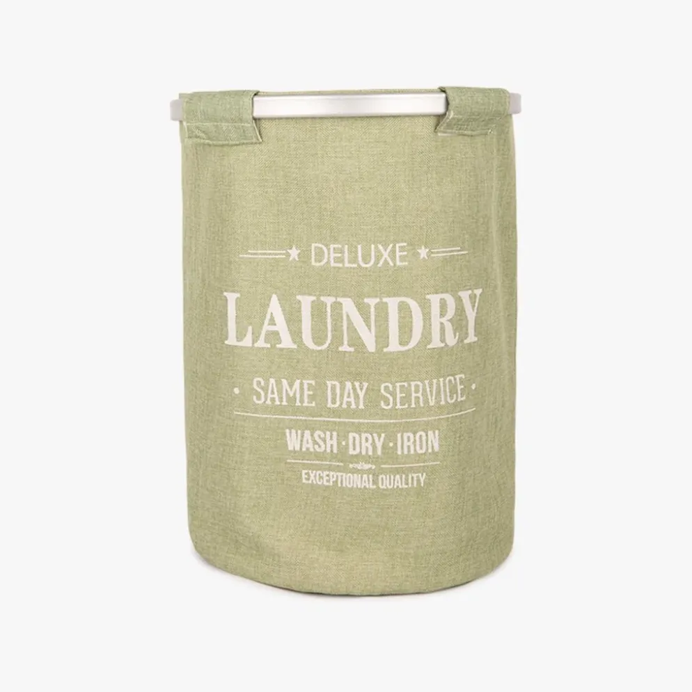 Cesto Roupa Deluxe Verde
