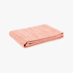 Colcha Mesclada Terracota e Natural 250x270