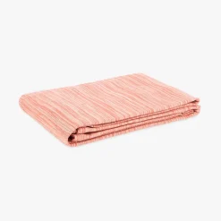 Colcha Mesclada Terracota e Natural 180x250