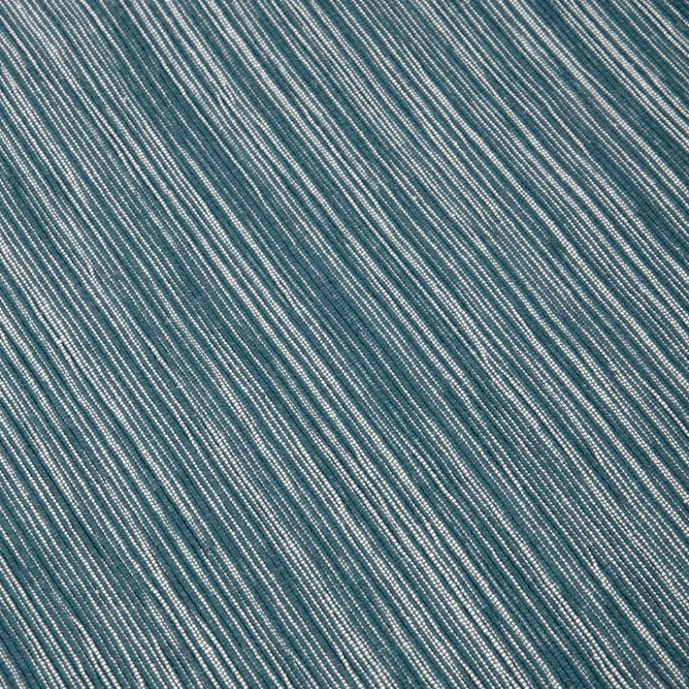 Colcha Mesclada Turquesa e Natural 250x270